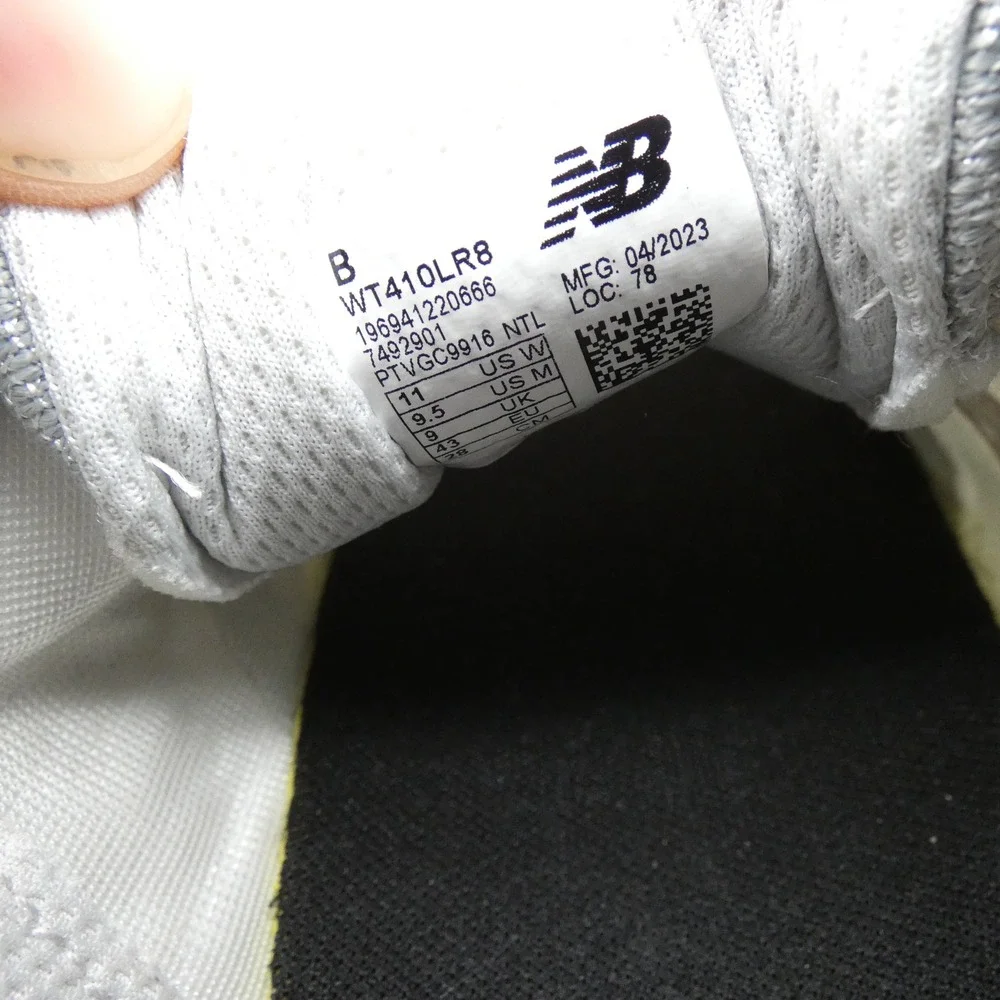 New Balance 410v8 Trail Running Shoes Silver Purple WT410LR8 Womens 11 NEW